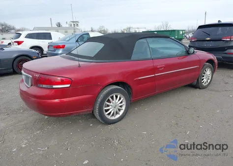 2002 Chrysler Sebring Lxi from USA, damaged, VIN 1C3EL55RX2N233671